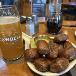 Cowbell Brewing - Pretzel bites for an appetizer