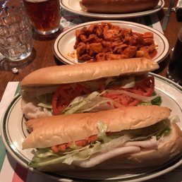 Turkey hoagie, hot wings, Italian grinder (top) Turkey hoagie, hot wings, Italian grinder (top)