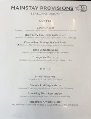 Menu photo 4 Mainstay Provisions Seattle, WA Menu photo 4 Mainstay Provisions Seattle, WA