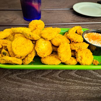 Razzoo's Cajun Cafe - Fried Pickles - Cajun/Creole Near Me - Tyler, Texas