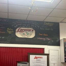 Menu board Menu board