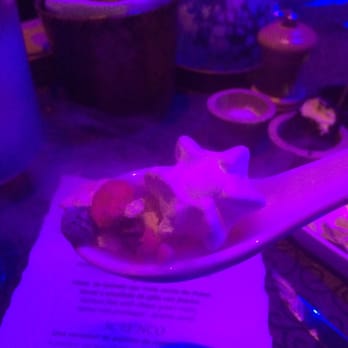 Cirque du Soleil - JOYA - A spoonful of compressed fruit with liquid N2! - Performing Arts Near Me - Playa del Carmen, ROO Cirque du Soleil - JOYA - A spoonful of compressed fruit with liquid N2! - Performing Arts Near Me - Playa del Carmen, ROO