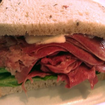 Michael's Deli - 1/2 Hot Tongue Sandwich! - Delis Near Me - Brookline, Massachusetts