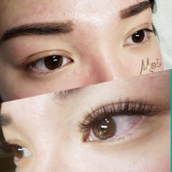 Moi Lash Spa - WOW wake up made up #lashextensions by Renayè