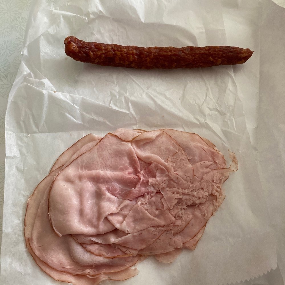 Krakus Polish Deli - Ham & a pork stick. Both are fabulous. - Polish Near Me - Mount Pocono, Pennsylvania Krakus Polish Deli - Ham & a pork stick. Both are fabulous. - Polish Near Me - Mount Pocono, Pennsylvania