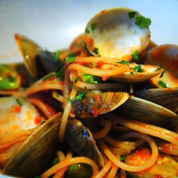 Rigo - Vongole, red sauce - Spanish Near Me - Honolulu, Hawaii Rigo - Vongole, red sauce - Spanish Near Me - Honolulu, Hawaii