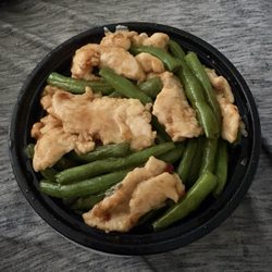 Win Loung Restaurant - Chicken with string beans