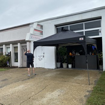 Kobros Coffee - Tent pop up for when it's raining. - Coffee & Tea Near Me - Norfolk, Virginia
