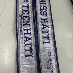 Personal Touch Monograms - Pageant sashes