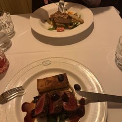 Boulcott Street Bistro - Venison with roasted veggies
