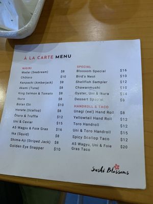 Menu photo 8 Sushi Blossoms New York, NY Menu photo 8 Sushi Blossoms New York, NY