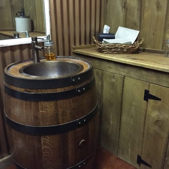 Bear Wallow Distillery - Coolest bathroom sink I have seen in a while. - Distilleries Near Me - Nashville, Indiana Bear Wallow Distillery - Coolest bathroom sink I have seen in a while. - Distilleries Near Me - Nashville, Indiana