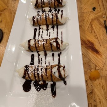 Aldo's Pizza Pies - Midtown - Mini Chocolate Chip Cannoli - Pizza Near Me - Memphis, Tennessee Aldo's Pizza Pies - Midtown - Mini Chocolate Chip Cannoli - Pizza Near Me - Memphis, Tennessee