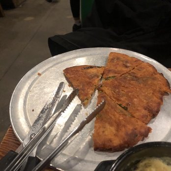 Jongro BBQ - Kimchi pancake - Korean Near Me - New York, New York Jongro BBQ - Kimchi pancake - Korean Near Me - New York, New York