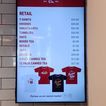 Alabama Sweet Tea - Merch menu - Accessories Near Me - Orange Beach, Alabama