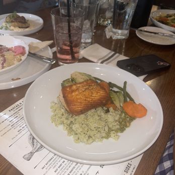 Ember & Iron - Salmon dish. - American Near Me - Jacksonville, Florida Ember & Iron - Salmon dish. - American Near Me - Jacksonville, Florida