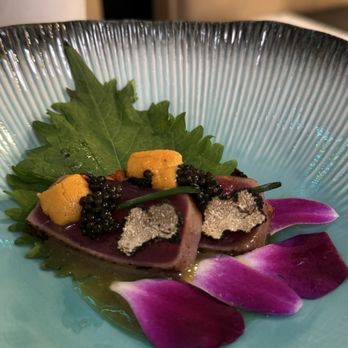 Sushiholics - Chef Carlos' tuna sashimi with caviar! - Sushi Bars Near Me - West Covina, California Sushiholics - Chef Carlos' tuna sashimi with caviar! - Sushi Bars Near Me - West Covina, California