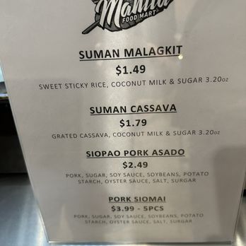 Manila Food Mart - Pastries - Filipino Near Me - Lake Forest, California