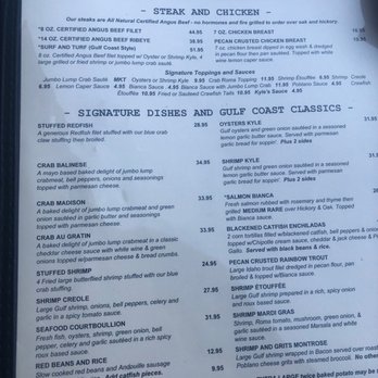 Eugene’s Gulf Coast Cuisine - Dinner Menu - Steakhouses Near Me - Houston, Texas Eugene’s Gulf Coast Cuisine - Dinner Menu - Steakhouses Near Me - Houston, Texas