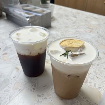 Work in Progress - Rosemary latte , cold brew - Wine Bars Near Me - Costa Mesa, California Work in Progress - Rosemary latte , cold brew - Wine Bars Near Me - Costa Mesa, California