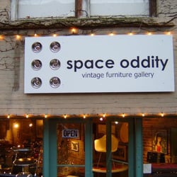 Space Oddity Vintage Furniture - Entrance on 22nd ave nw