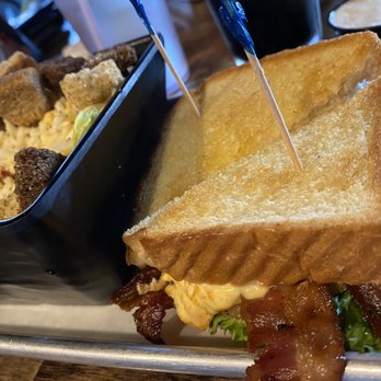 Recbar - Kentucky BLT and side salad. - Bars Near Me - Louisville, Kentucky