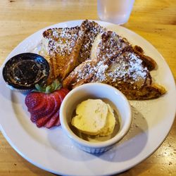 Annie Creek Restaurant and Gift Shop - French Toast. Small pieces and not very filling.