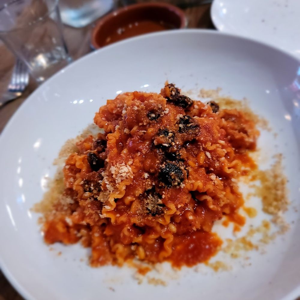 Norma - Pasta "C'Anchova" Unique Sicilian dish. I found it tasty but I am unsure if many others would. $19 - Pizza Near Me - New York, New York