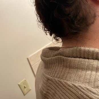 Split Ends Hair Salon - Dry brittle along with dye on my sweater - Hair Salons Near Me - Johnston, Rhode Island Split Ends Hair Salon - Dry brittle along with dye on my sweater - Hair Salons Near Me - Johnston, Rhode Island