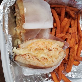 Dunellen Hotel Restaurant & Rathskeller - Lobster Reuben & S.P. fries: this sandwich was okay... - New American Near Me - Dunellen, New Jersey
