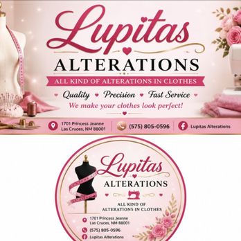 Lupita's Alteration - 1701 Princess Jeanne Dr Las Cruces, NM 88001
(575) 571-0353 - Sewing & Alterations Near Me - Las Cruces, New Mexico Lupita's Alteration - 1701 Princess Jeanne Dr Las Cruces, NM 88001
(575) 571-0353 - Sewing & Alterations Near Me - Las Cruces, New Mexico