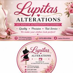Lupita's Alteration - 1701 Princess Jeanne Dr Las Cruces, NM 88001
(575) 571-0353