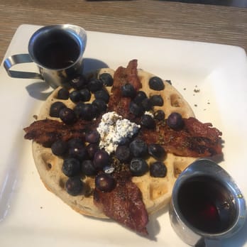 North County - Blueberry Waffle from Brunch, bigger than an Eggo, but smaller than expected - Mexican Near Me - Denver, Colorado North County - Blueberry Waffle from Brunch, bigger than an Eggo, but smaller than expected - Mexican Near Me - Denver, Colorado