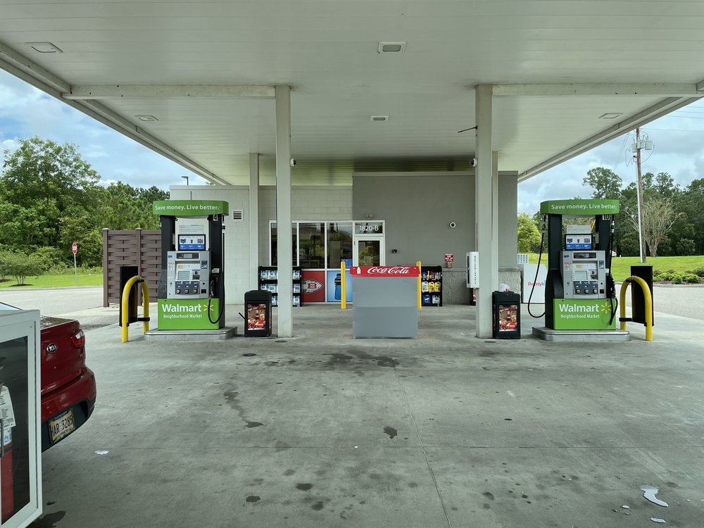 WALMART FUEL STATION Updated October 2024 1824 Popps Ferry Rd