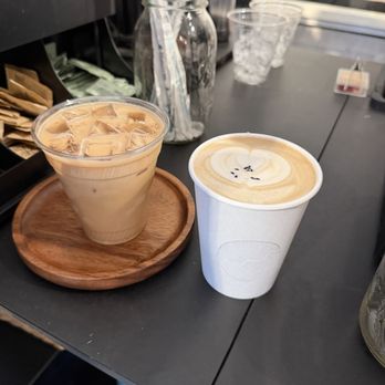 Masterpiece Coffee - Black sesame latte - Coffee & Tea Near Me - Berkeley, California Masterpiece Coffee - Black sesame latte - Coffee & Tea Near Me - Berkeley, California