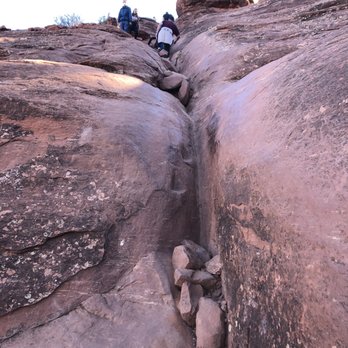 Cathedral Rock - A steep part of the climb - Hiking Near Me - Sedona, Arizona