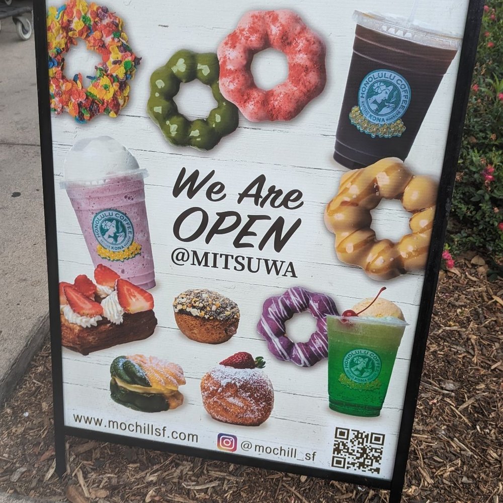 Mochill Donuts & Coffee - Sign from the outside - Donuts Near Me - Irvine, California Mochill Donuts & Coffee - Sign from the outside - Donuts Near Me - Irvine, California
