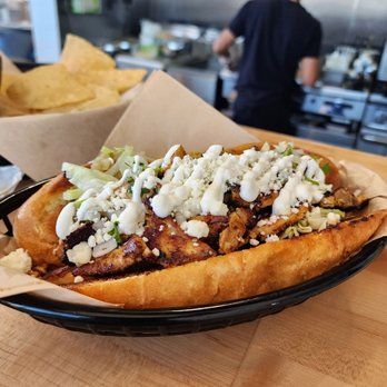 La Plancha - Chilaquiles with chicken - Mexican Near Me - Austin, Texas