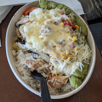 Bubbakoo's Burritos - Shredded Chicken Bowl - Mexican Near Me - Monroe, New York