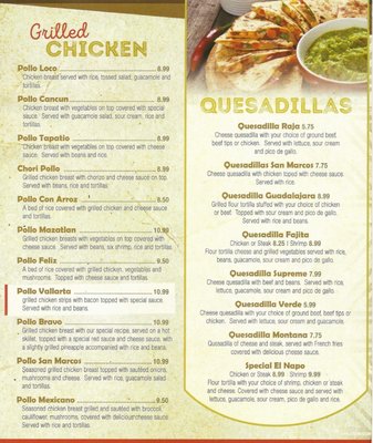 Menu photo 3 San Marcos Mexican Restaurant Paris, IL Menu photo 3 San Marcos Mexican Restaurant Paris, IL