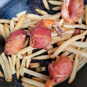 Baja Urban - Bacon & cheese wrapped shrimp - Seafood Near Me - La Puente, California Baja Urban - Bacon & cheese wrapped shrimp - Seafood Near Me - La Puente, California