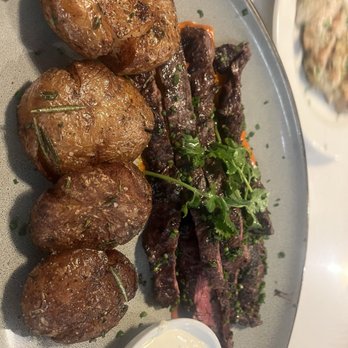 Shorebird - Skirt steak was tender and the baked potatoes were super yummy! - Breakfast & Brunch Near Me - Sedona, Arizona Shorebird - Skirt steak was tender and the baked potatoes were super yummy! - Breakfast & Brunch Near Me - Sedona, Arizona