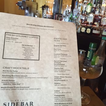 Sidebar Nola - Cocktail Bars Near Me - New Orleans, Louisiana