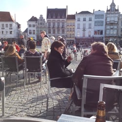 Torreke Lemberechts - La terrasse située sur la grote markt