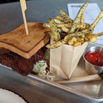 Stoup Brewing Kenmore - Chicken Katsu Sandwich. - Breweries Near Me - Kenmore, Washington Stoup Brewing Kenmore - Chicken Katsu Sandwich. - Breweries Near Me - Kenmore, Washington