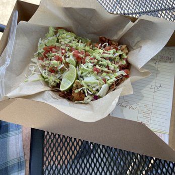 The Birds Cafe - Shrimp, taco and artichoke taco - Seafood Near Me - Bodega Bay, California The Birds Cafe - Shrimp, taco and artichoke taco - Seafood Near Me - Bodega Bay, California