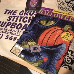 Cross Stitch Cupboard - Everyday is Halloween