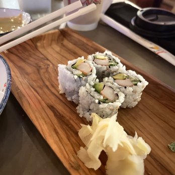Luk Fu - California roll, not the best in US, unfortunately - Asian Fusion Near Me - Philadelphia, Pennsylvania