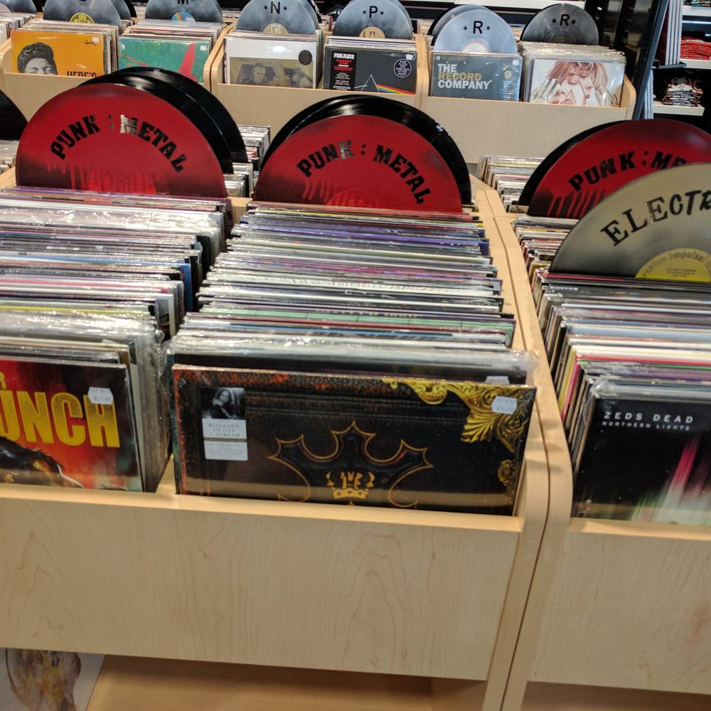 Sunrise Records - The punk and metal genres are combined here. If you're looking for a larger assortment, you'll have better luck at a local indie shop. - Vinyl Records Near Me - Edmonton, Alberta Sunrise Records - The punk and metal genres are combined here. If you're looking for a larger assortment, you'll have better luck at a local indie shop. - Vinyl Records Near Me - Edmonton, Alberta