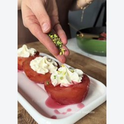 Cafe Baklava - Ayva (quince) dessert